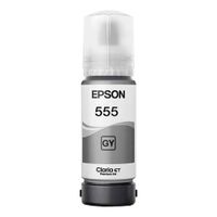 Botella de Tinta Epson T555 Gris foto Original T555520-AL para EcoTank