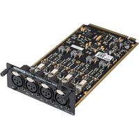 AuviTran Mic/Line Card AT-MIC4XLR con 4 Entradas y Preamp Doble