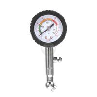 Medidor De Presión Análogo Neumatico Llanta Metálico 230psi
