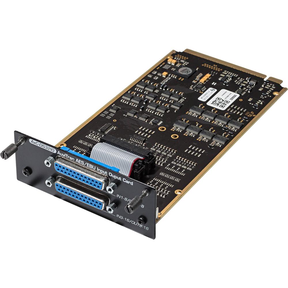 AuviTran Tarjeta AES3 16 Entradas con SRC y 16 Salidas en 2-DB-25