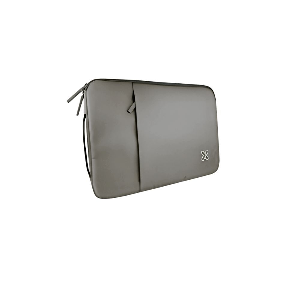 FUNDA PARA LAPTOP KLIP XTREME 14 ACOLCHADA CON ASA Y BOLSILLO GREY - KNS-418GR