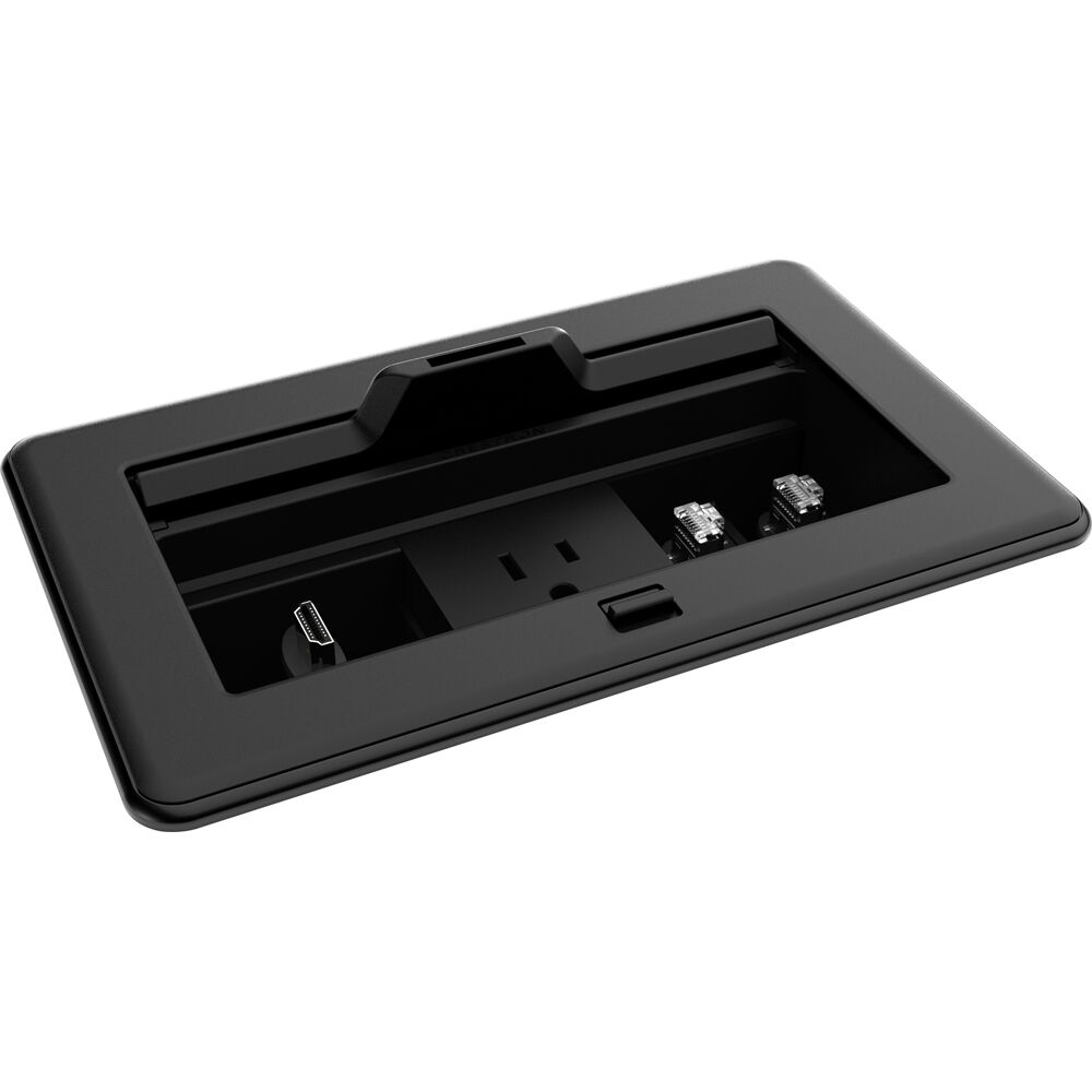 Crestron FT2-202-MECH-PTL-B Sistema de Gestión de Cables FlipTop FT2, Modular, 6 Slots, T