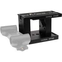 Cavision Soporte de Liberación Rápida Doble para Varillas de 19/104mm, Aluminio, 1.4 lb