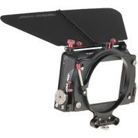 Movcam Matte Box MM4 4 x 5.65"" Clip-On con Soporte de Varilla 15mm LWS, Construcción en F