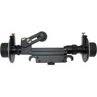 Cavision Follow Focus Doble Rueda para Varillas de 15/100mm con Engranaje Canon (mod 0.5)