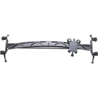 ProMediaGear Video Slider PMG-DUO 32"" con Pistas Recta y Curva, Aluminio CNC, Patas Ajusta