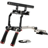 Movcam Kit de Soporte de Hombro y Cage Universal LWS para Sony F5/F55