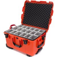 Nanuk 960 Maleta Dura con Ruedas y Divisores Ajustables Naranja 79L