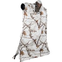 LensCoat LensHide Photo Blind Tall Realtree AP Snow - Impermeable, Ventana de Malla Camo,