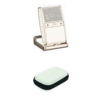 Tula Mic Kit Microfono USB con Estuche de Cuero Cream - Grabación para Podcasting y VoIP,