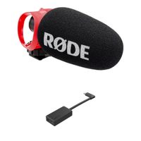 RODE VideoMicro II Micrófono Shotgun Ultracompacto con Adaptador para GoPro