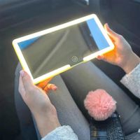 ESPEJO LED PARA AUTO RECARGABLE