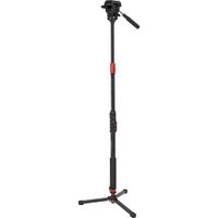 MOGOPOD Monopod Kit MK III con Cabezal Fluido y Soporte de Trípode TPD-2