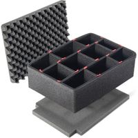 Pelican TrekPak Divider Kit 1595 Air Case - Divisores Ajustables y Espuma de Protección