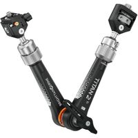 Bright Tangerine Titan Arm 2 Ti - Brazo Articulado con Montaje NATO y Capacidad de Carga d