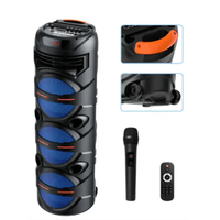 Bocina Karaoke Sing-e Portátil Bluetooth de 60W Con control y micrófono
