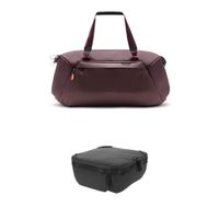 Peak Design Travel Duffel 65L con Medium Camera Cube V2 - Ideal para Pro Camera Gear