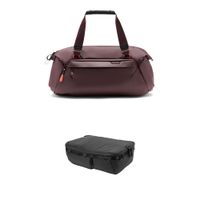 Peak Design Travel Duffel 35L con Large Camera Cube V2 - Eclipse Purple