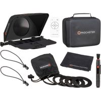 Padcaster Teleprompter Parrot Pro para Smartphones, vidrio beamsplitter 70/30, soporta len