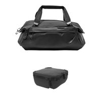 Peak Design Travel Duffel 35L con Medium Camera Cube V2 - Mochila de Viaje Resistente para