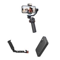 Hohem iSteady M6 Gimbal Kit - Estabilizador de Smartphone con Sensor AI, Mango y Power Ban