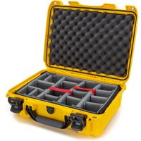 Nanuk 925 Funda Dura Amarilla con Divisores Acolchados - Resistente al Agua IP67, Asa de T