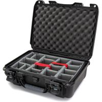Nanuk 925 Estuche Duro con Divisores Acolchados - Negro, Resistente al Agua IP67, Asa de T