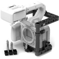 MID49 Cage Superior para Canon C50 con Montajes M4, 1/4""-20 y 3/8""-16, Soporte para Lente