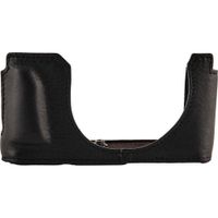 Oberwerth Half Case Leica D-Lux 8 - Cuero Vacuno, Forro de Velour, Acceso a Puertos y Cont