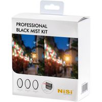 NiSi Filtro Black Mist 77mm Kit Profesional 1/2, 1/4 y 1/8 con Estuche