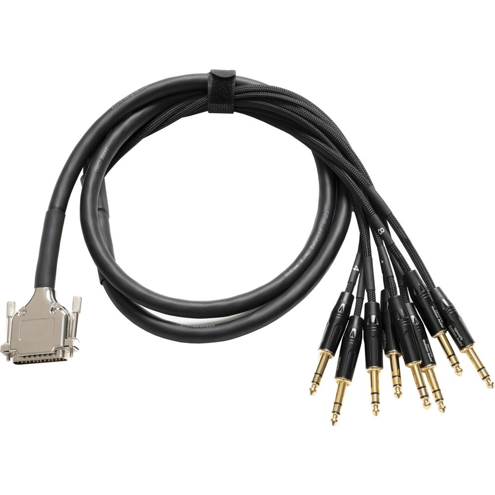 Warm Audio Cable Breakout DB25 a 1/4"" TRS Macho 8 Canales 6'