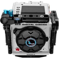 Kondor Blue Cage para RED KOMODO-X - Raven Black, con 1 x 15mm Rod Clamp, 3 x NATO Rails y