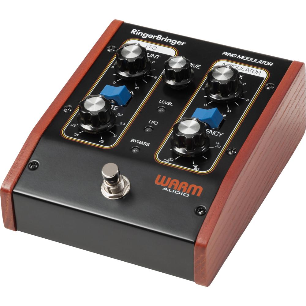 Warm Audio RingerBringer Pedal de Modulación de Anillo Analógica con Controles LFO, Mod,
