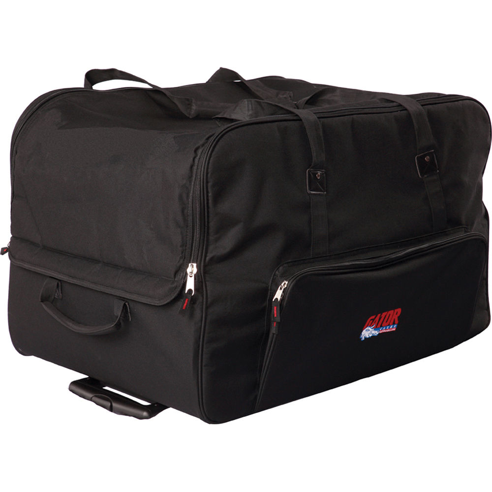 Gator Bolsa Rodante para Altavoces de 15"" Modelo G-CLUB-15 - Construcción de Nylon Resist