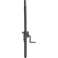 Gravity Stands SP 2472 B Poste Ajustable para Altavoz 35mm a M20, Altura de 3.4 a 5.4 pies