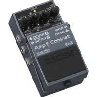 BOSS IR-2 Pedal de Emulación de Amplificador y Cabina - 11 Tipos de Amplificadores Premiu