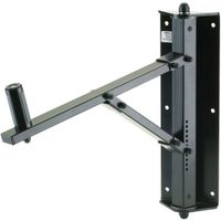 K&M Soporte de Pared para Altavoces 24120 - Capacidad de Carga 110 lbs, Inclinación de 0