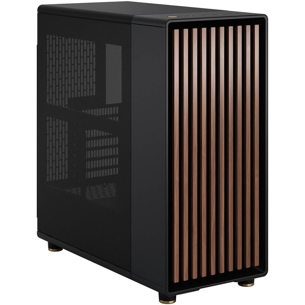 Fractal Design North Case Mid-Tower Charcoal Black - Soporte para ATX, Micro-ATX y Mini-IT