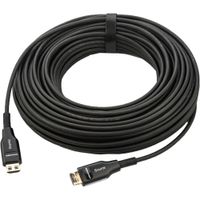 Kramer Cable HDMI Activo Híbrido Óptico 30m - Soporta 4K UHD @ 60 Hz, HDR, Diseño Direc
