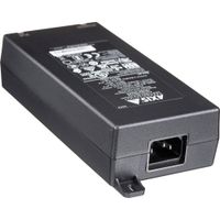 Axis Communications TU8004 Midspan 90W PoE, 802.3af/at/bt, 57 VDC, 5000 Mb/s