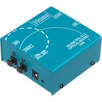 Hosa Technology ODL-312 Enlace Digital - Conversor AES/EBU a S/PDIF, Conectores XLR y TosL