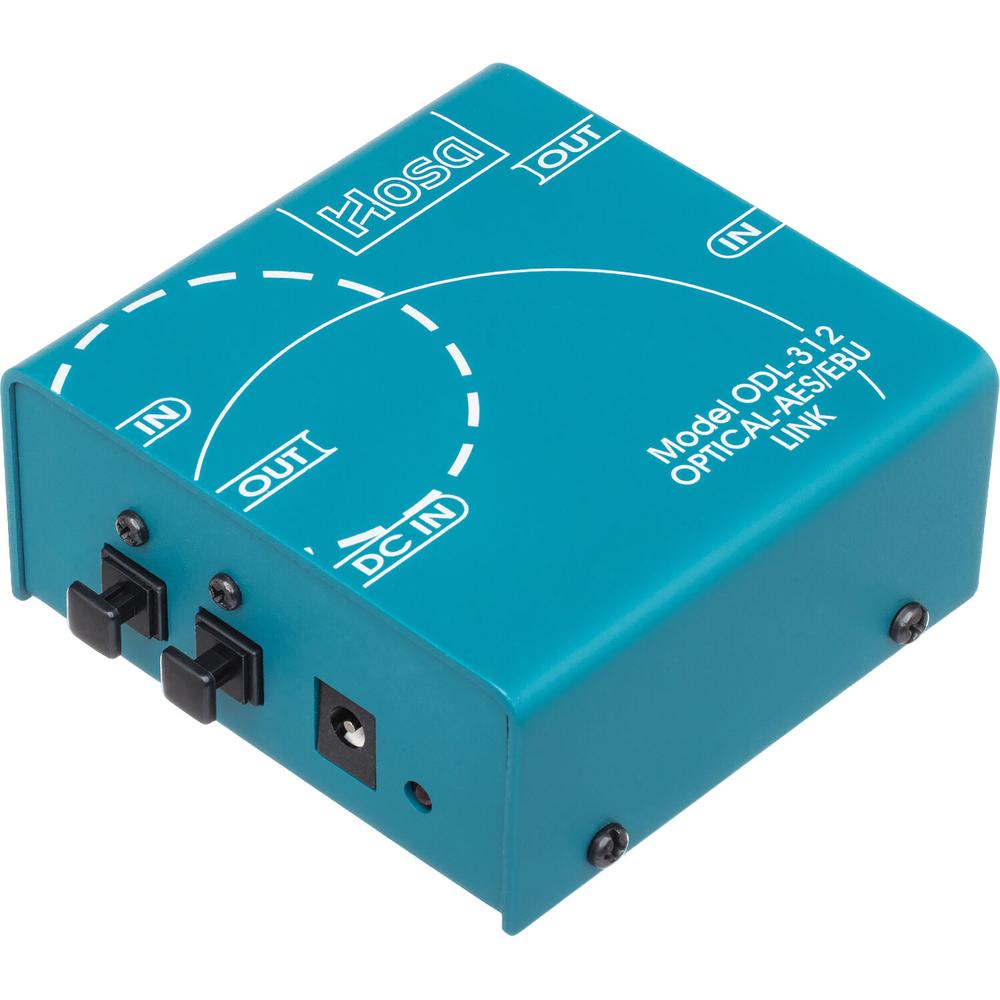 Hosa Technology ODL-312 Enlace Digital - Conversor AES/EBU a S/PDIF, Conectores XLR y TosL