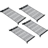 Middle Atlantic UFA-8-4 Rackshelf 1 RU para Montaje de Equipos Pequeños, Capacidad de 35