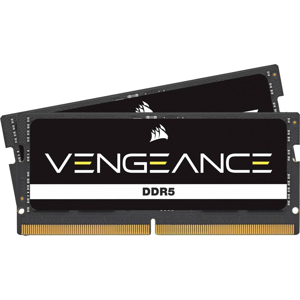 CORSAIR VENGEANCE 16GB DDR5 4800 MHz SO-DIMM (2 x 8GB) Memoria para Laptop