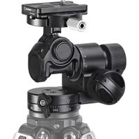Sunwayfoto GH-PROIIS Cabezal de Trípode con Engranaje, Capacidad de Carga 8.8 lb, Constru