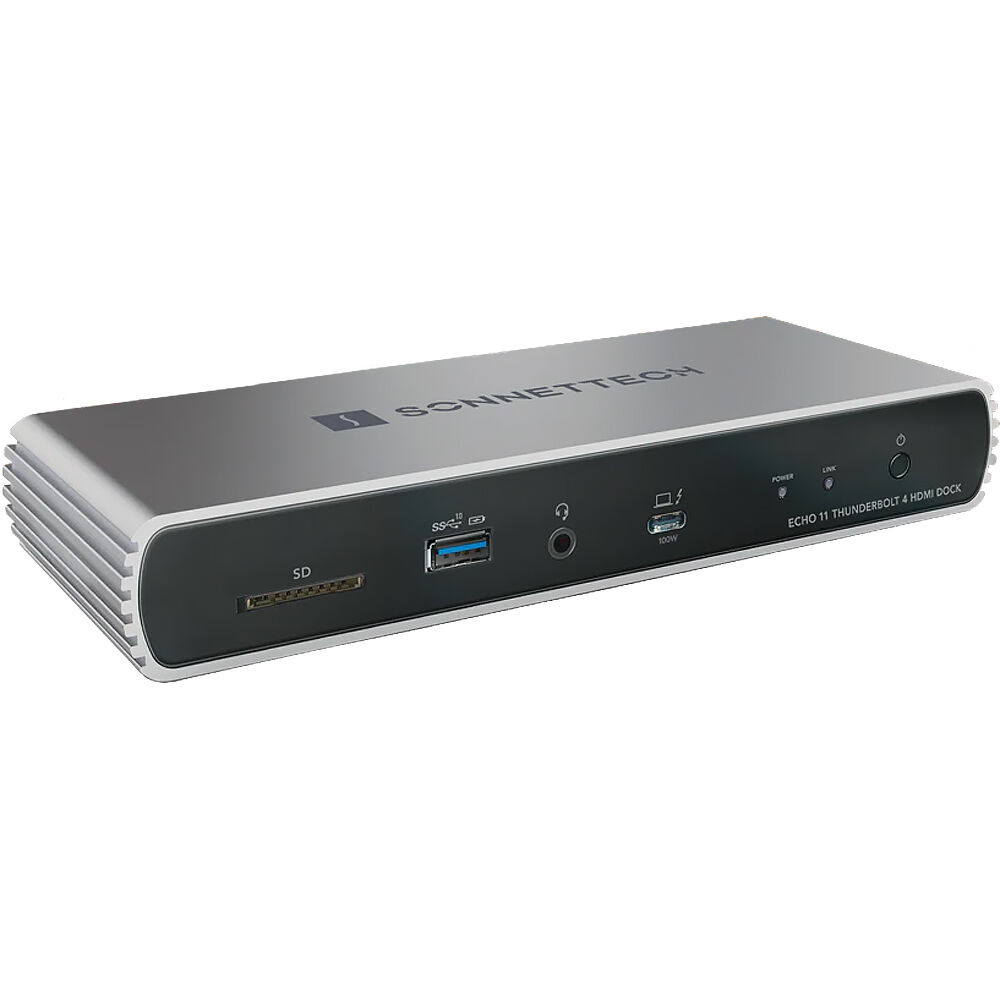 Sonnet Echo 11 Dock Thunderbolt 4 HDMI - 2x Thunderbolt 4, 1x HDMI, 4x USB-A 3.2 Gen 2, 1x