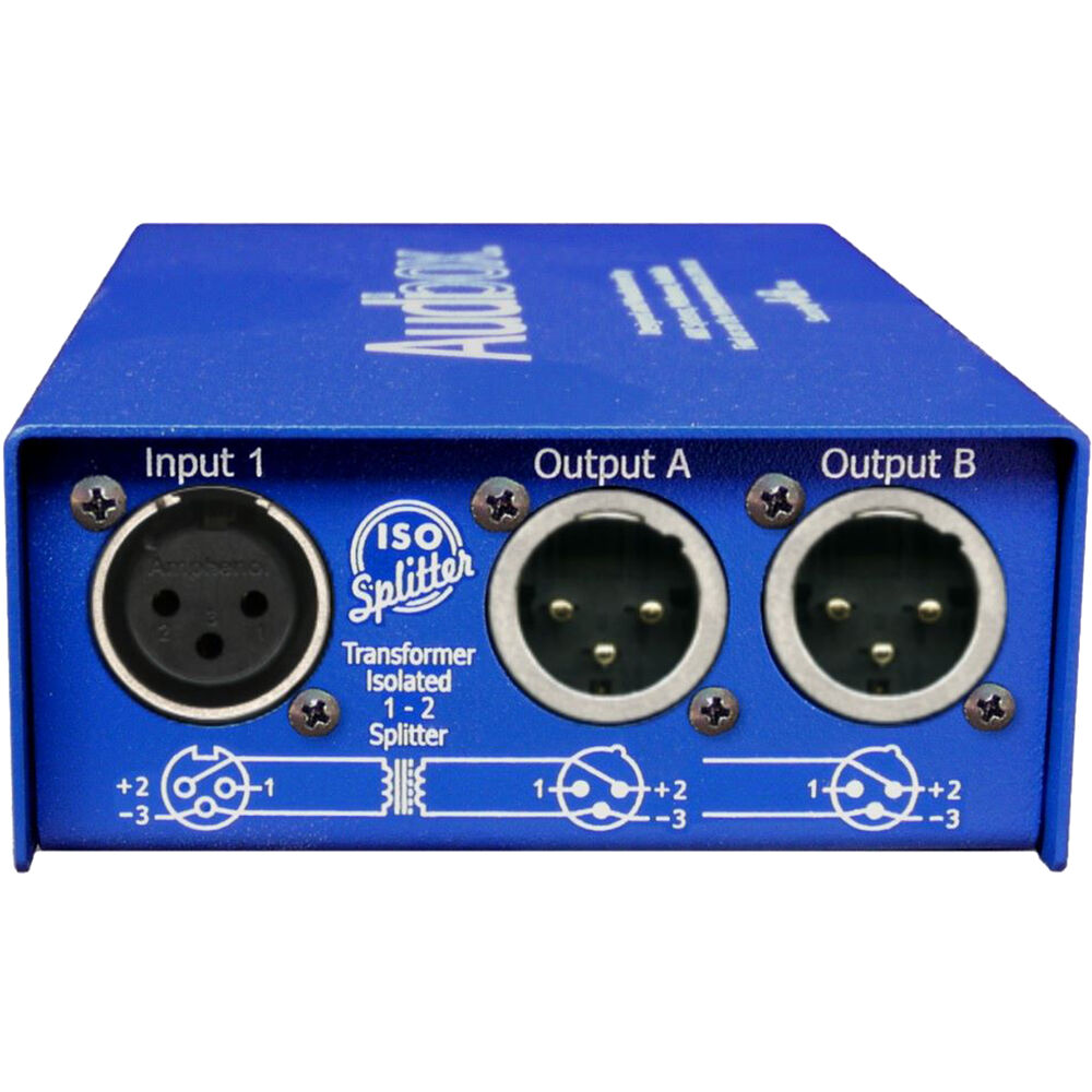 ARX Audibox ISO Splitter DUO - Divisor de Audio Aislado de Doble Canal, Diseño Pasivo, Ch