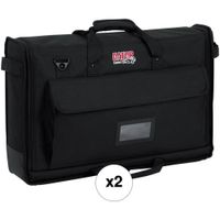 Gator Bolsa de Transporte Pequeña de Nylon Acolchada para Pantallas LCD 19-24""