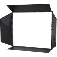 Nanlux Barndoors 4-Leaf para Luz LED Dyno 1200C - Diseño 4 Vías, Construcción Metálica