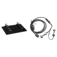 Quasar Science T-12 Quad Quasar Plate con Kit de Cable de Poder con Interruptor